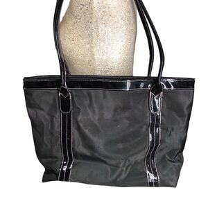 Mary Kay Black Glossy Trim Tote